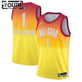 Dres All-Star 2023 Team 2 Zion Williamson 1 Nike Naranča Swingman - Dječji